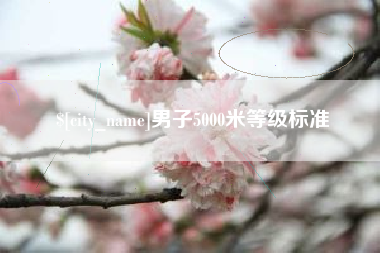 新余男子5000米等级标准