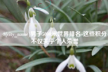新余男子5000米世界排名-这些积分不仅关乎个人荣誉