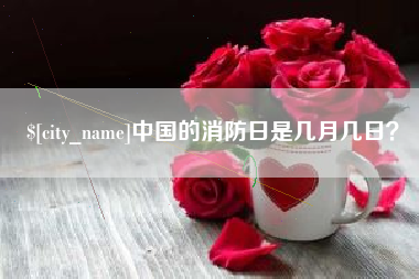 新余中国的消防日是几月几日？