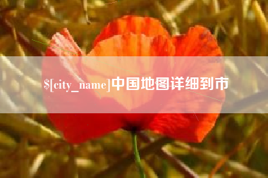 新余中国地图详细到市