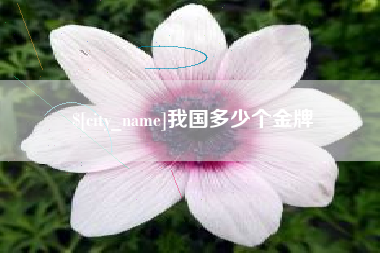 新余我国多少个金牌