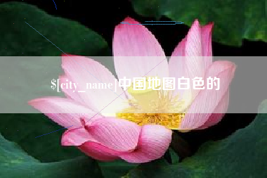 新余中国地图白色的