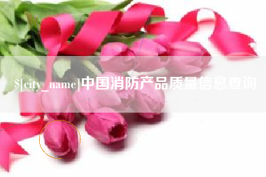 新余中国消防产品质量信息查询