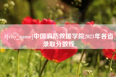 新余中国消防救援学院2021年各省录取分数线