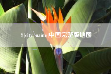 新余中国完整版地图