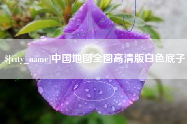 新余中国地图全图高清版白色底子