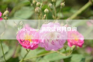 新余消控证官网查询