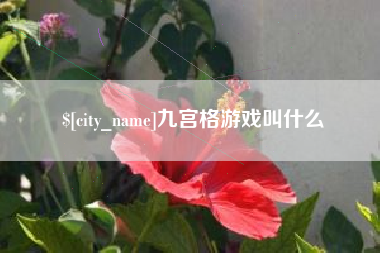 新余九宫格游戏叫什么