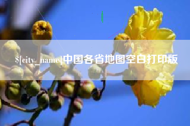 新余中国各省地图空白打印版