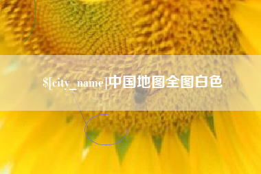 新余中国地图全图白色