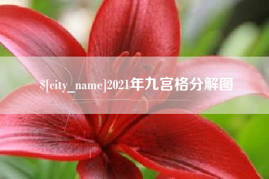 新余2021年九宫格分解图