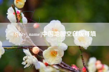 新余中国地图空白版可填