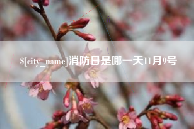 新余消防日是哪一天11月9号