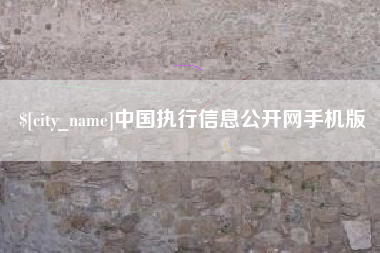 新余中国执行信息公开网手机版
