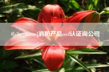 新余消防产品cccf认证询公司