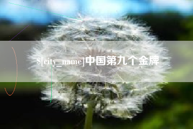 新余中国第九个金牌