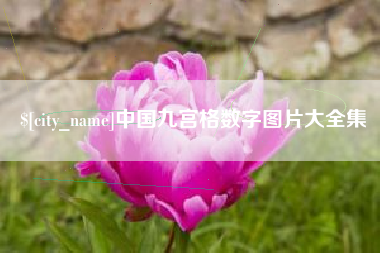 新余中国九宫格数字图片大全集