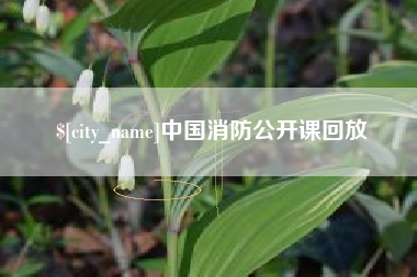 新余中国消防公开课回放