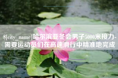 新余哈尔滨亚冬会男子5000米接力-需要运动员们在高速滑行中精准地完成