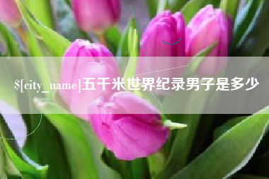 新余五千米世界纪录男子是多少