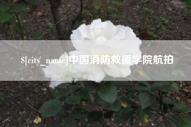 新余中国消防救援学院航拍