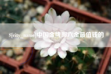 新余中国金牌哪六金最值钱的