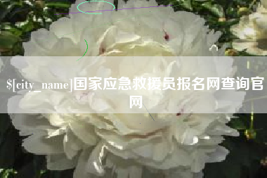 新余国家应急救援员报名网查询官网