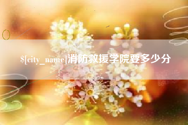 新余消防救援学院要多少分